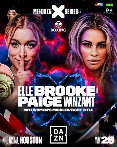 elle brookes leaked|DAZN accidentally leak Elle Brooke vs Paige VanZant fight on。